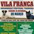 Cartel do Festival da Liga dos Amigos dos Animais de Vila Franca