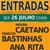 Cartaz da Corrida de Entradas, dia 26 de Julho