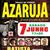 Cartaz de Azaruja, 7 de Junho