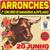 Cartel de 20 de junho em Arronches